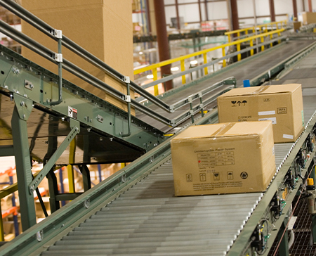 Parcel Conveyor Belt