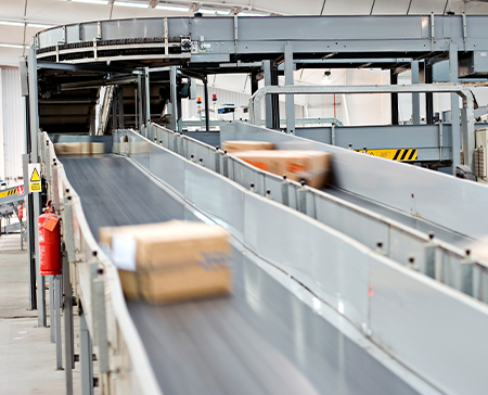 Parcel Conveyor Belt