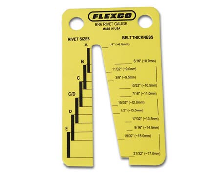 Rivet Selection Gauge